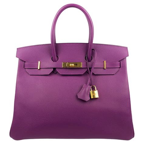 purple birkin colors